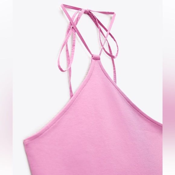 Zara NWT Halter top maxi dress - Picture 6 of 6